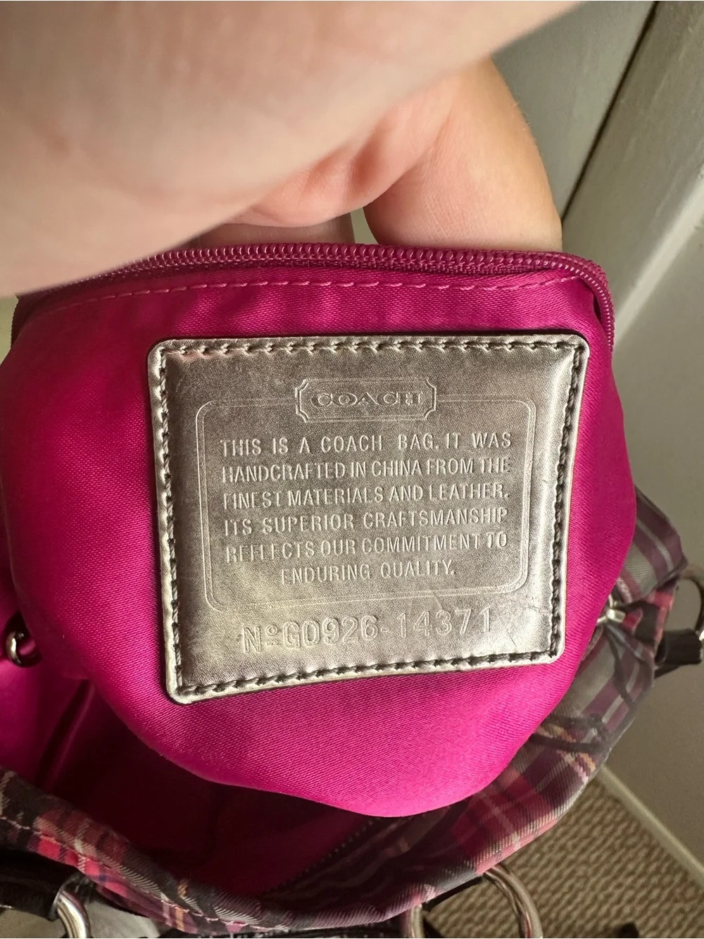 Coach poppy bag